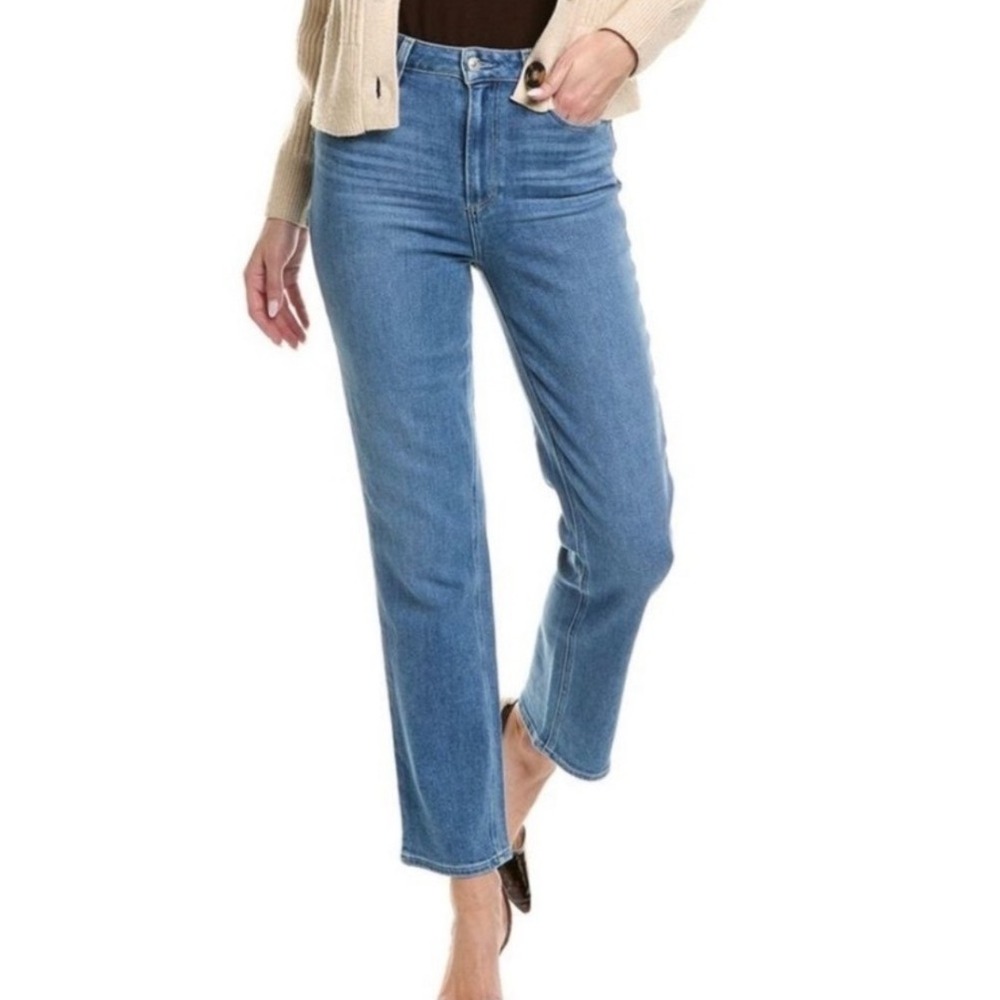 Paige Knockout Jeans Straight Leg 28